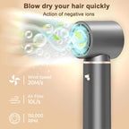 Dryhsip Hair Dryer Brush, 5-in-1 Hot Air Brush-Gray Gold