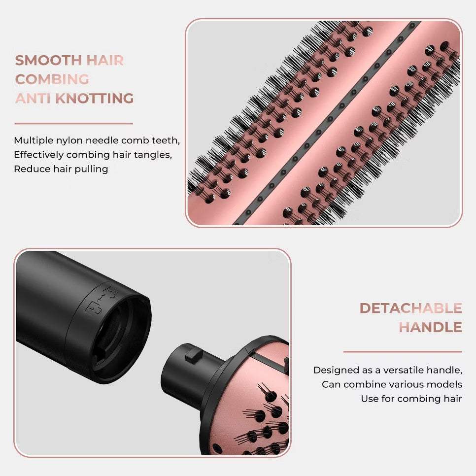 3-in-1 Curling Iron Wand with Negative Ion Technology