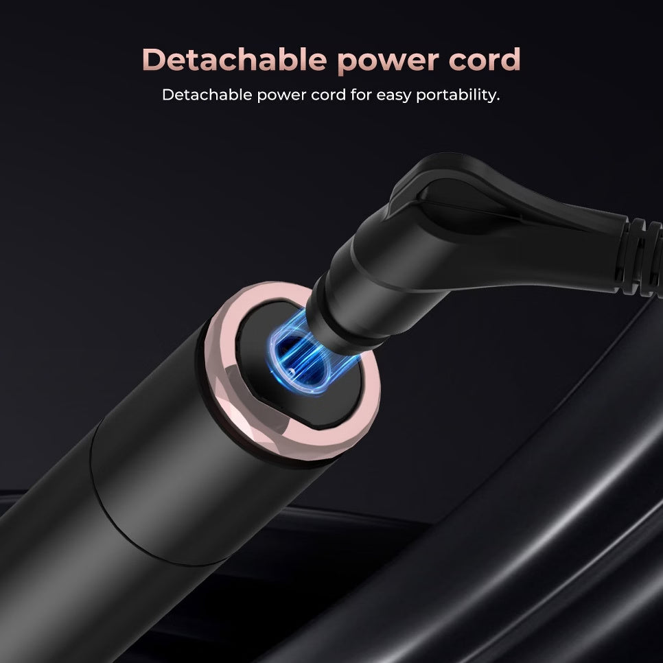 3-in-1 Curling Iron Wand with Negative Ion Technology