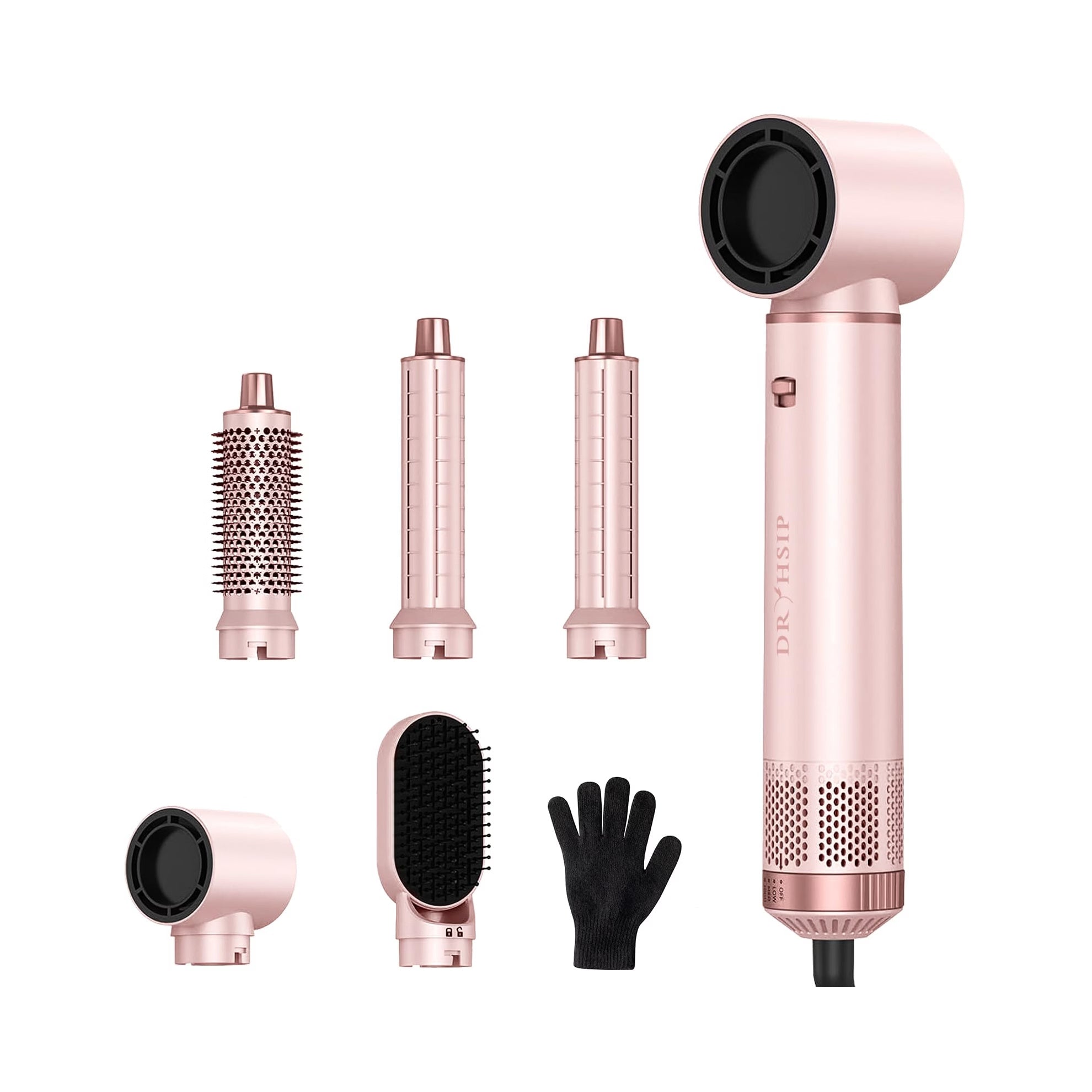 9 in 1 Hair Styler Set - Pink – Dryhsip