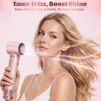 5-in-1 Hot Air Brush Styler with Ionic Technology - Pink