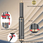 Dryhsip Hair Dryer Brush, 5-in-1 Hot Air Brush-Black