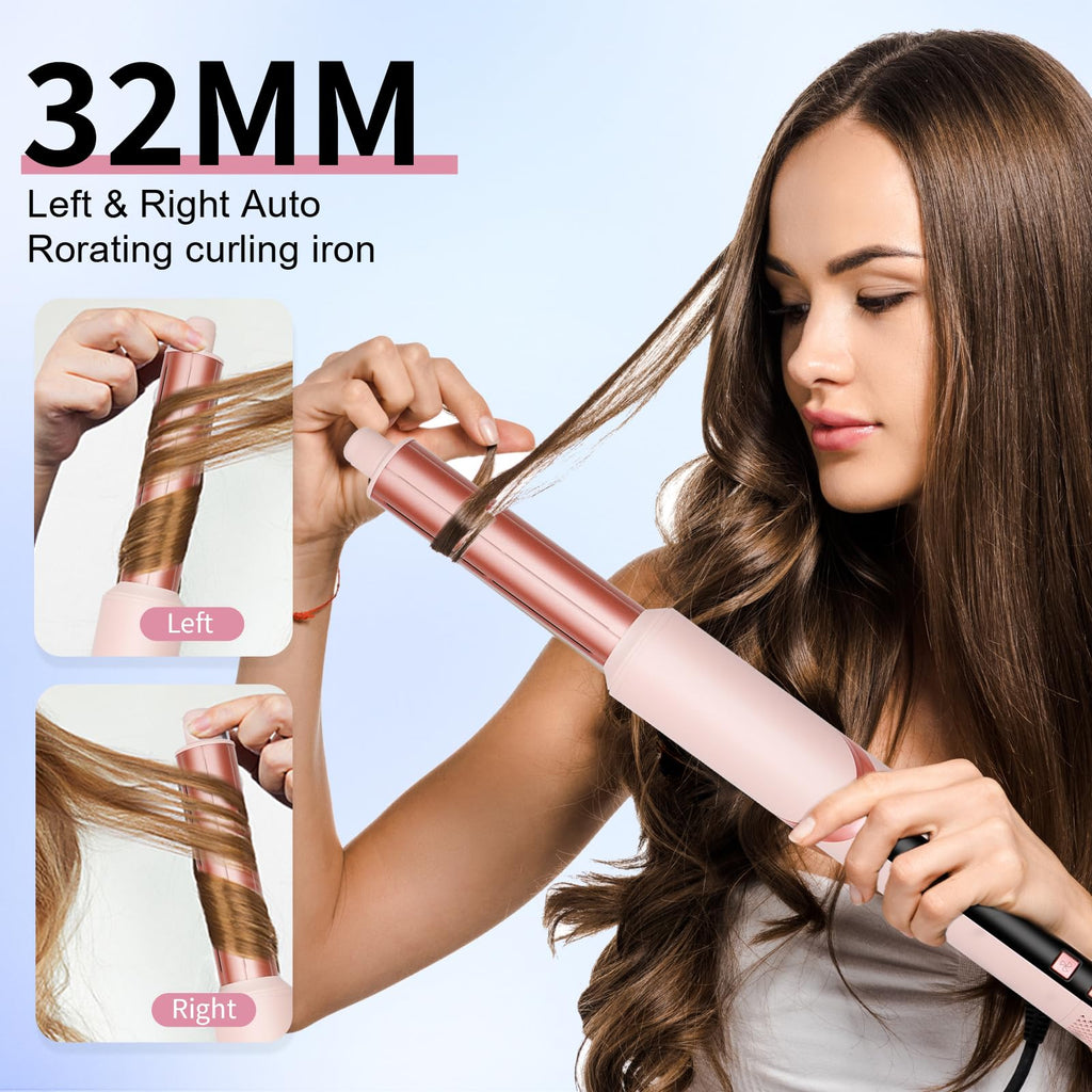 9 in 1 Hair Styler Set - Pink