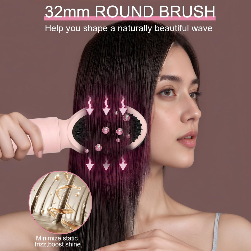 9 in 1 Hair Styler Set - Pink